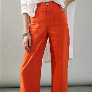 Anthropologie Colette Wide-Leg Pants. Size 4
